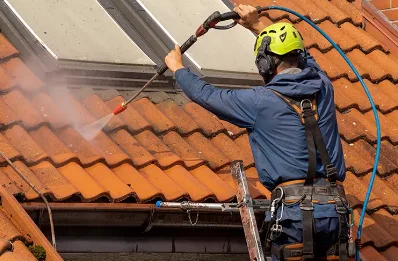 Démoussage et hydrofuge de toiture à Faissault